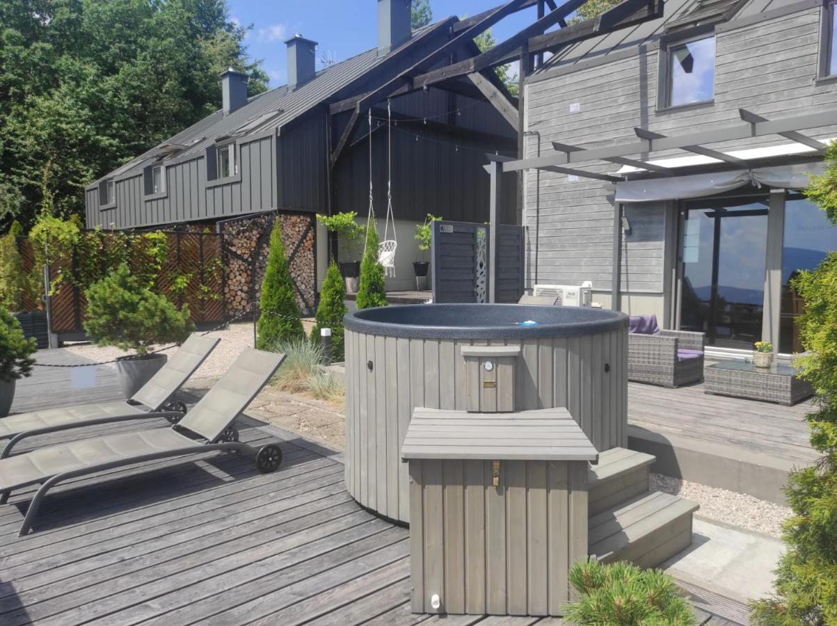 Sloneczny Chelm - Apartamenty W Gorach, Prywatna Sauna Jacuzzi Balia W Cenie, Spa, Grill, Stok Narciarski Myslenice, Sciezki Rowerowe, Rzeka Raba, Widok Na Tatry Exterior photo