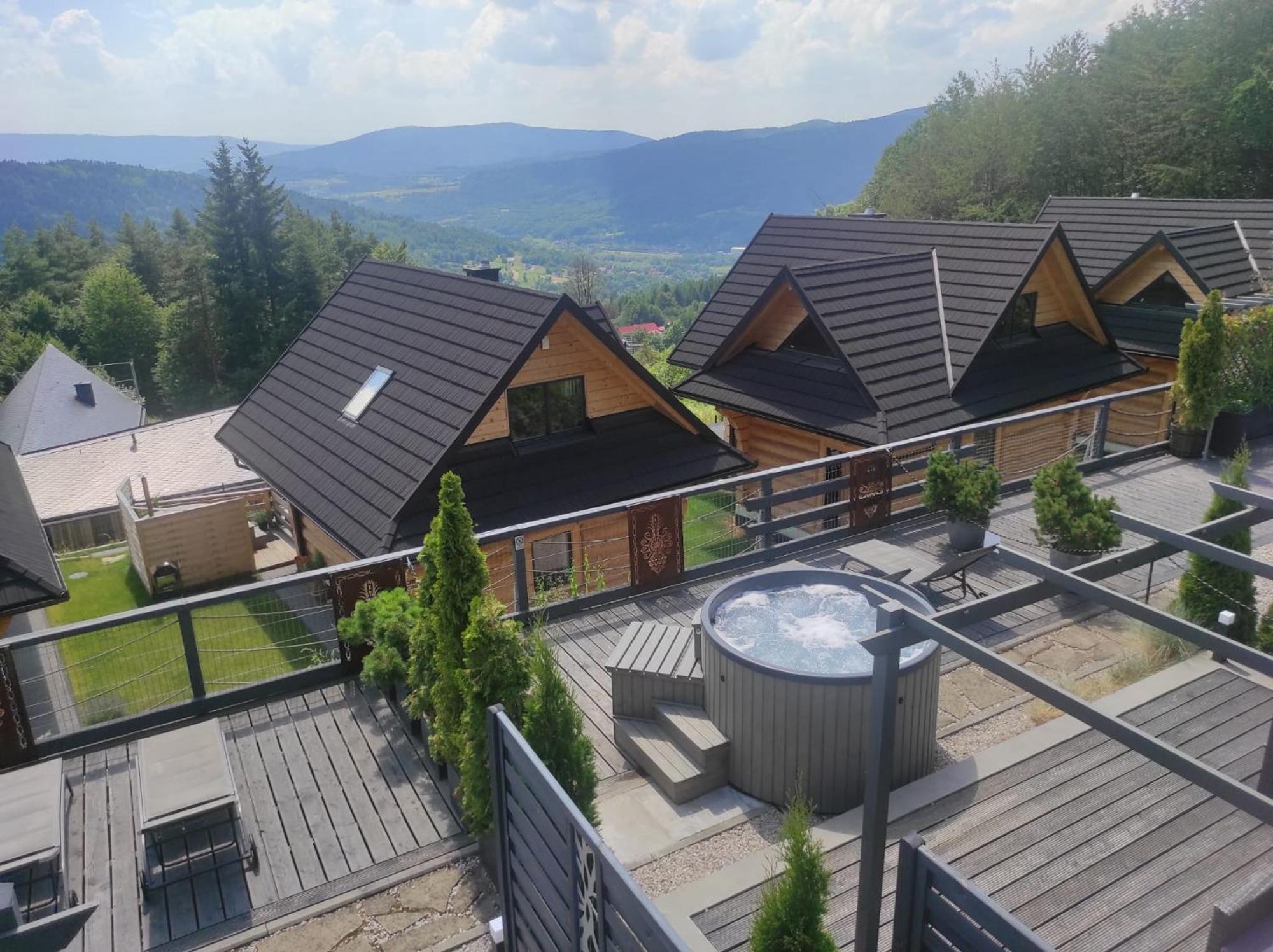 Sloneczny Chelm - Apartamenty W Gorach, Prywatna Sauna Jacuzzi Balia W Cenie, Spa, Grill, Stok Narciarski Myslenice, Sciezki Rowerowe, Rzeka Raba, Widok Na Tatry Exterior photo